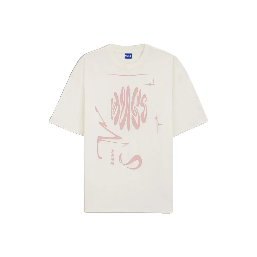 

Футболка HUGO 8 10268404 синего цвета, бежевый, Синий, Футболка HUGO 8 10268404 синего цвета, бежевый