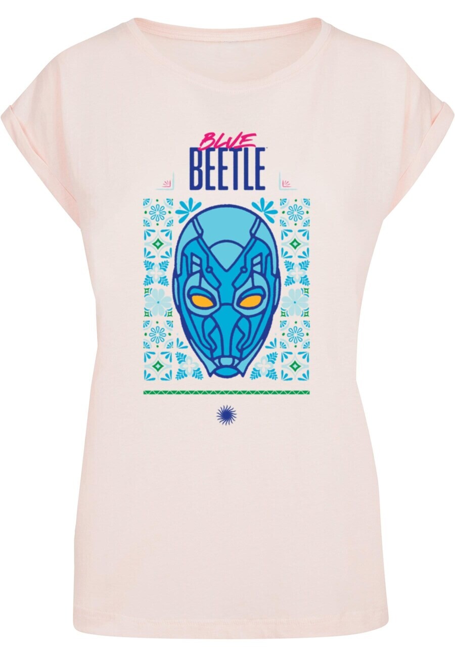 

Футболка ABSOLUTE CULT Shirt Blue Beetle - Helmet, пастельный розовый