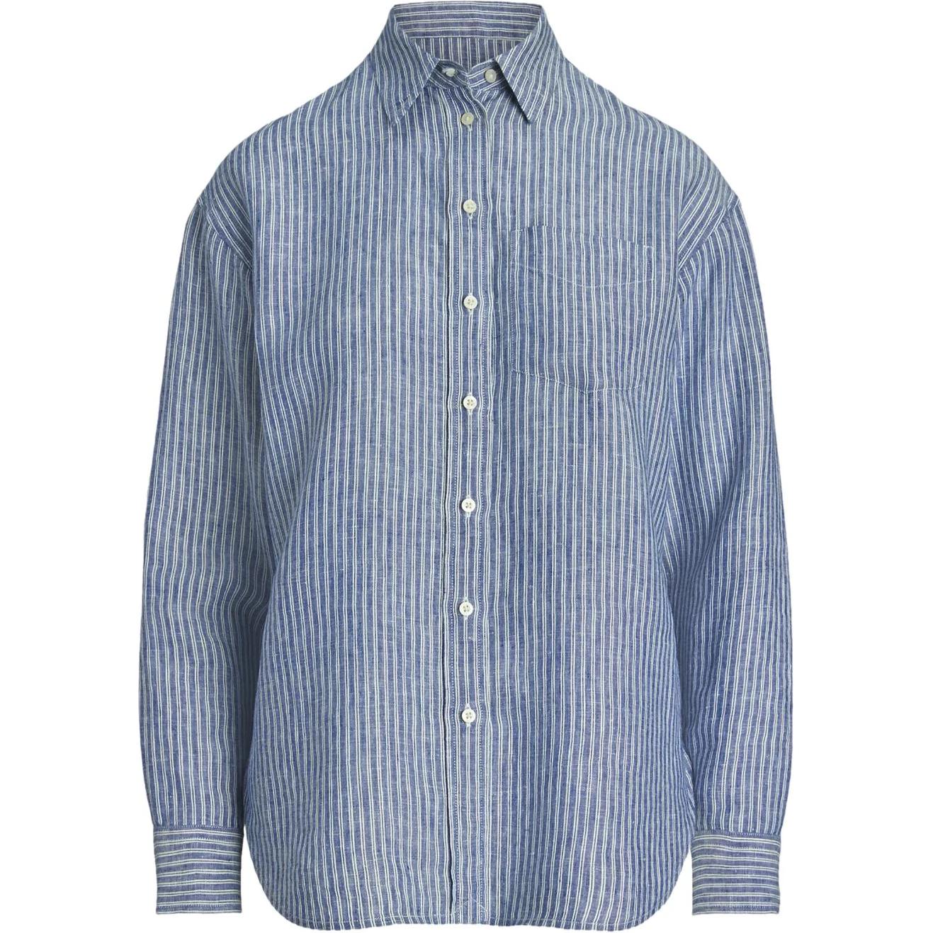 

Lauren Ralph Lauren полосатая рубашка на пуговицах Polo Ralph Lauren, белый