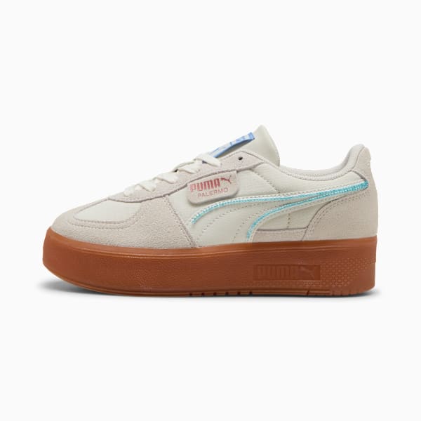 Женские кроссовки на платформе Palermo Elevata Gentle Meld Puma, белый