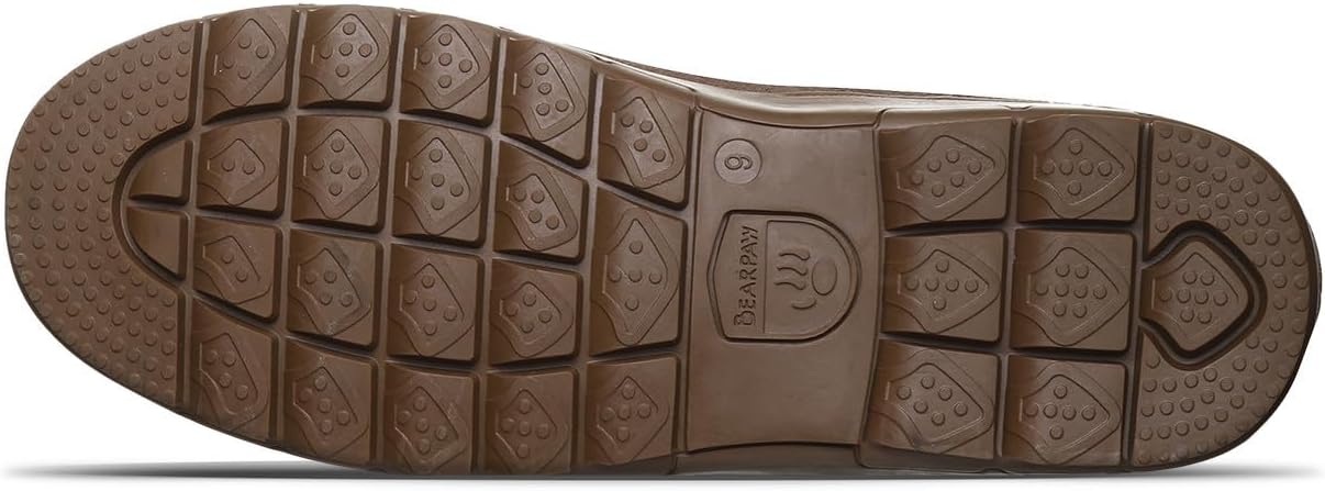 Мужские ботинки BEARPAW Dave, Мужская модная обувь, Мужские слипоны, Удобные зимние ботинки, темно-коричневый — фото 3