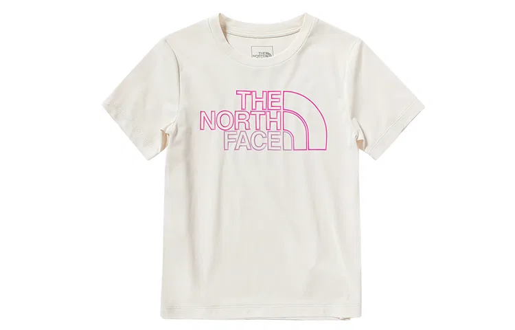 Футболка детская с круглым вырезом THE NORTH FACE Ecru