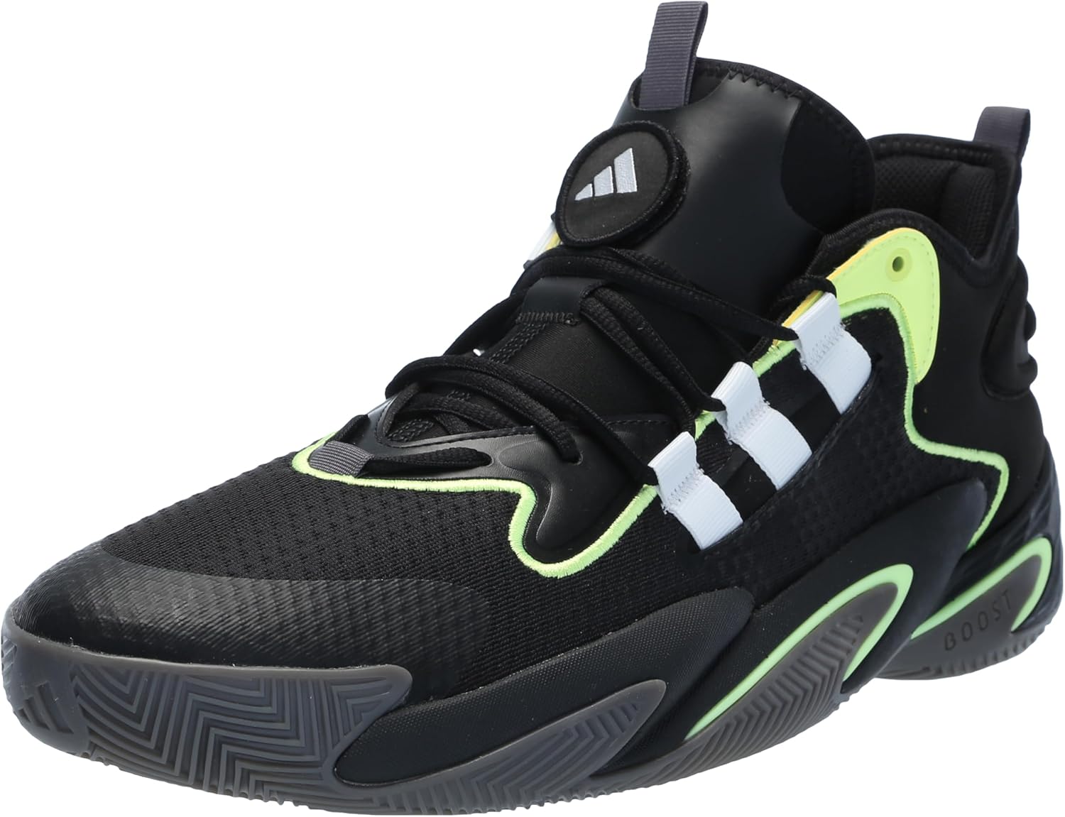 

Баскетбольные кроссовки Adidas Unisex-Adult Byw Select Basketball Boost, белый/черный/угольный
