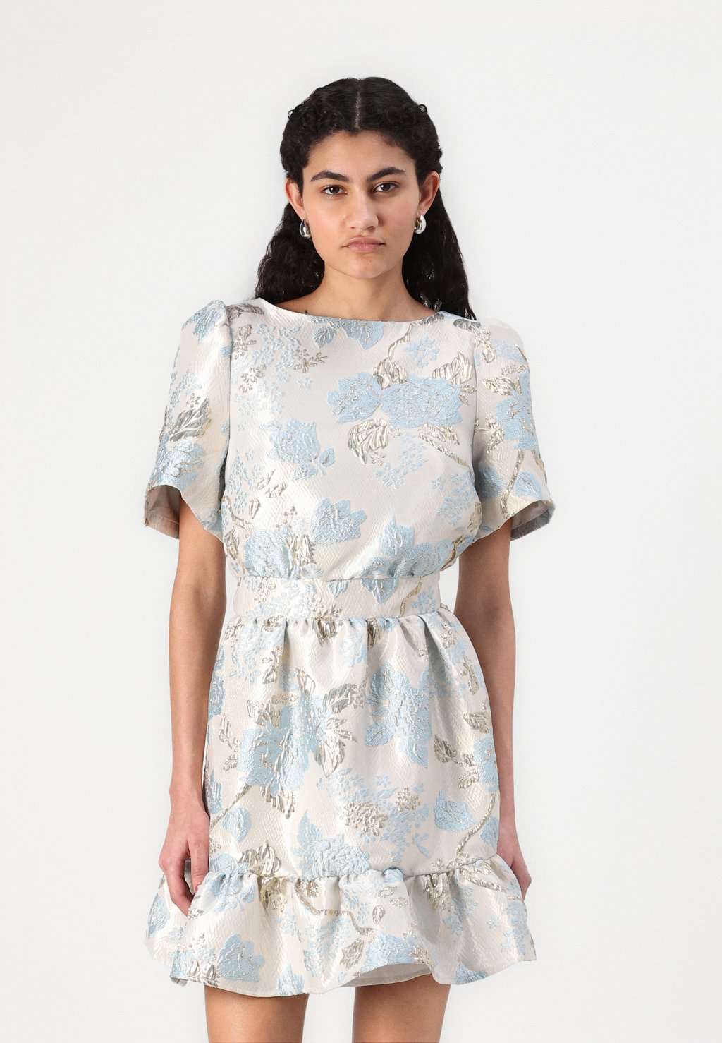 

Коктейльное платье / Вечернее платье VIOTHEA O NECK SHORT DRESS VILA, белый