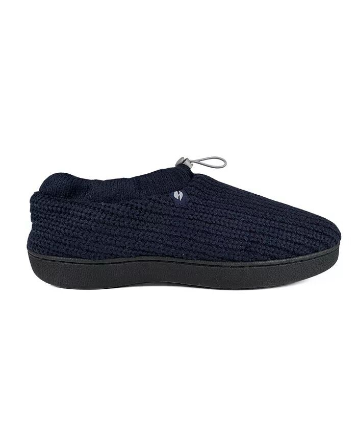 Мужские тапочки Noah Rib Knit с завязками на шнурке Heat Holders, синий — фото 2