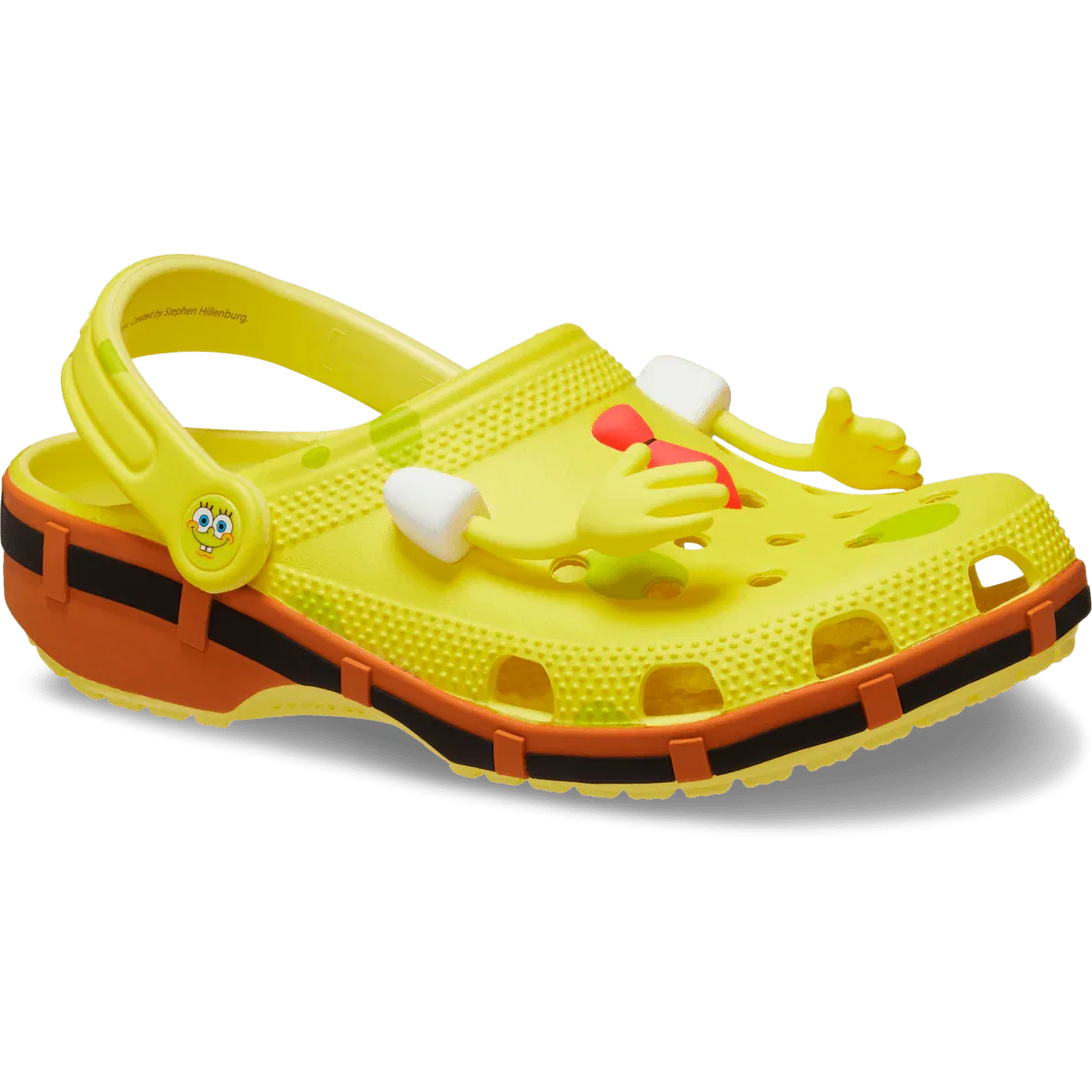 Классические сабо Губки Боба Crocs, Banana — фото 3