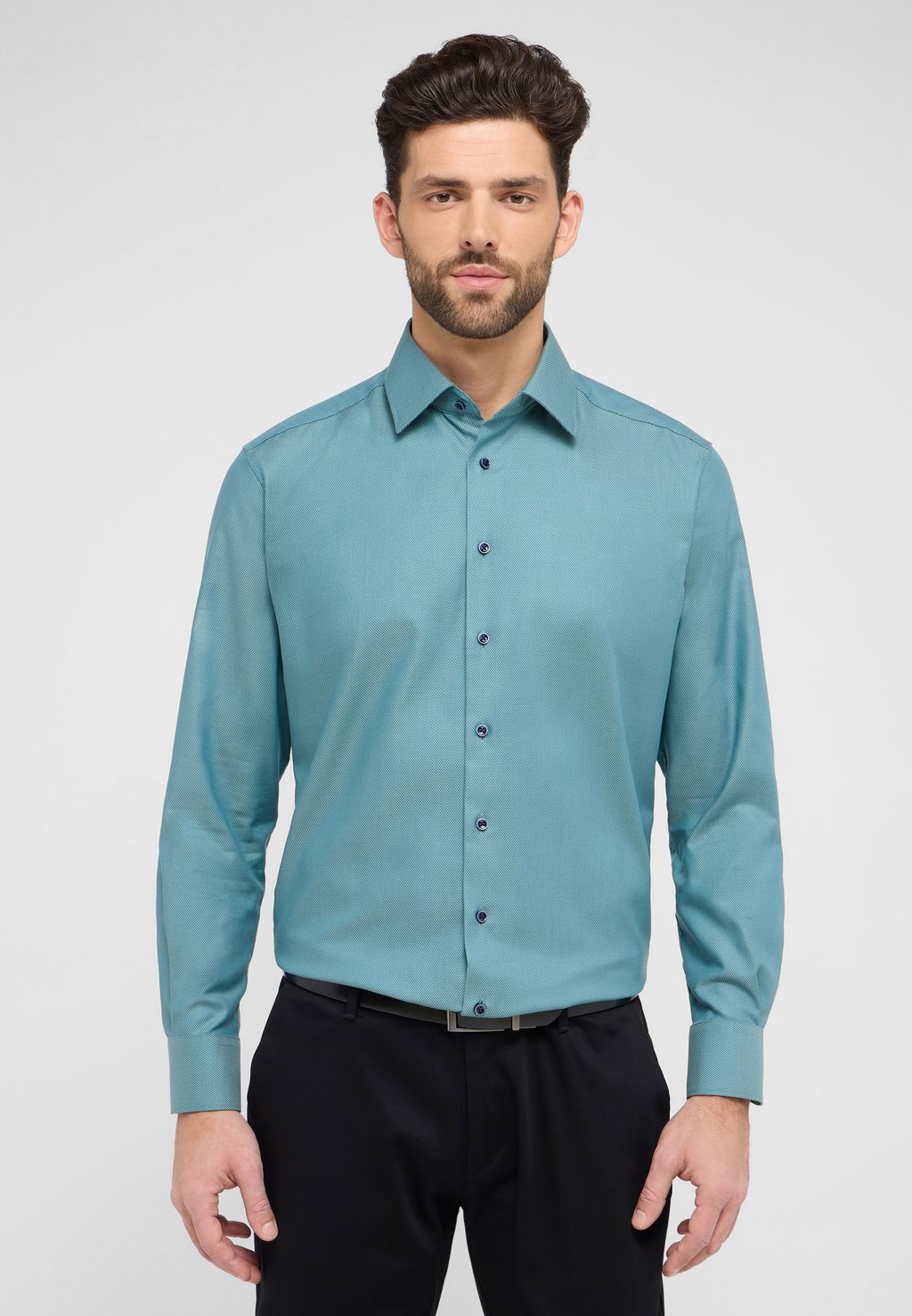 

Рубашка DYNAMIC MODERN FIT Eterna, зеленый