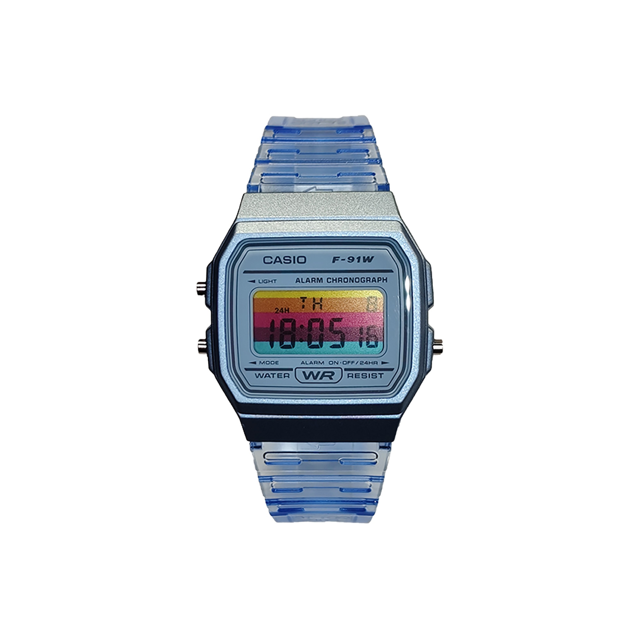 

CASIO Часы Retrofit Series Quartz Movement Resin Strap Watch Men's Watch Blue Dial
