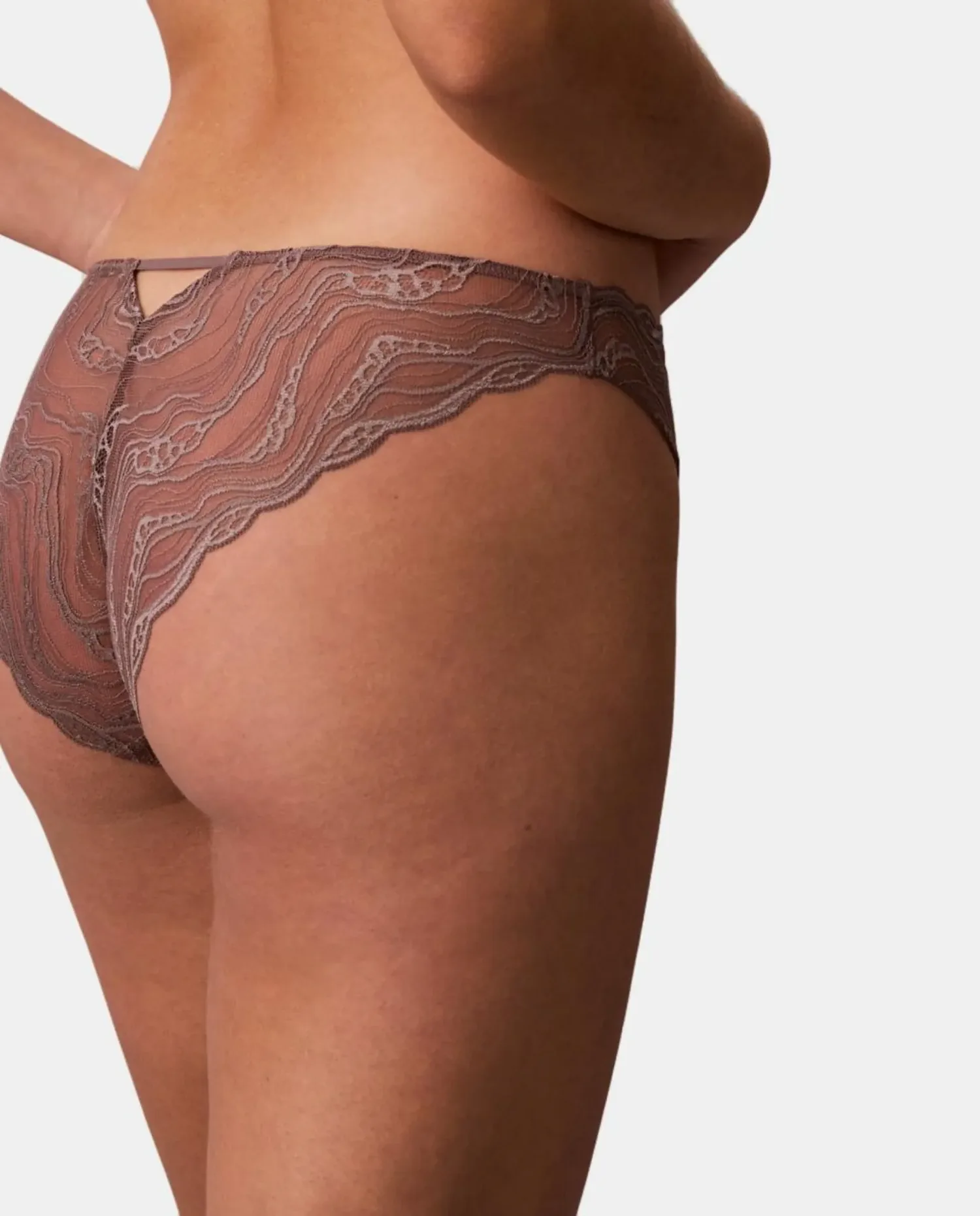 Женские трусы индивидуальные SENSUAL STRETCH LACE Calvin Klein, розовый — фото 4