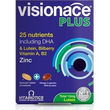 

Vitabiotics Visionace Plus 28 таблеток + 28 капсул