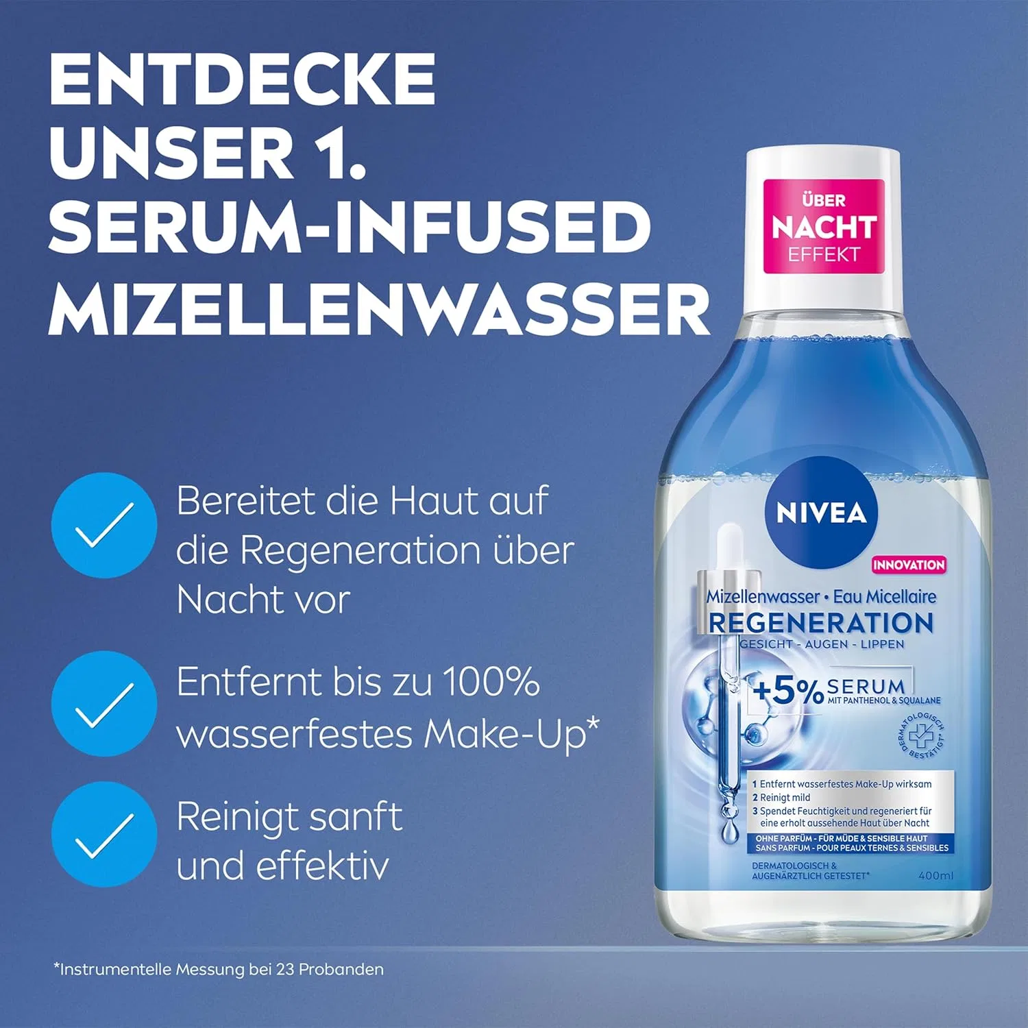 Мицеллярная вода Nivea — Регенерирующая от, 400 мл — фото 2