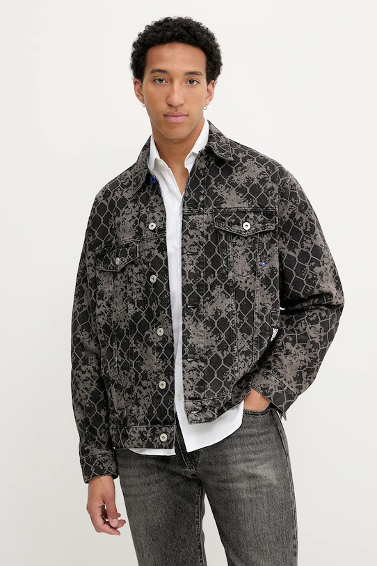 

Джинсовая куртка Karl Lagerfeld Jeans, черный