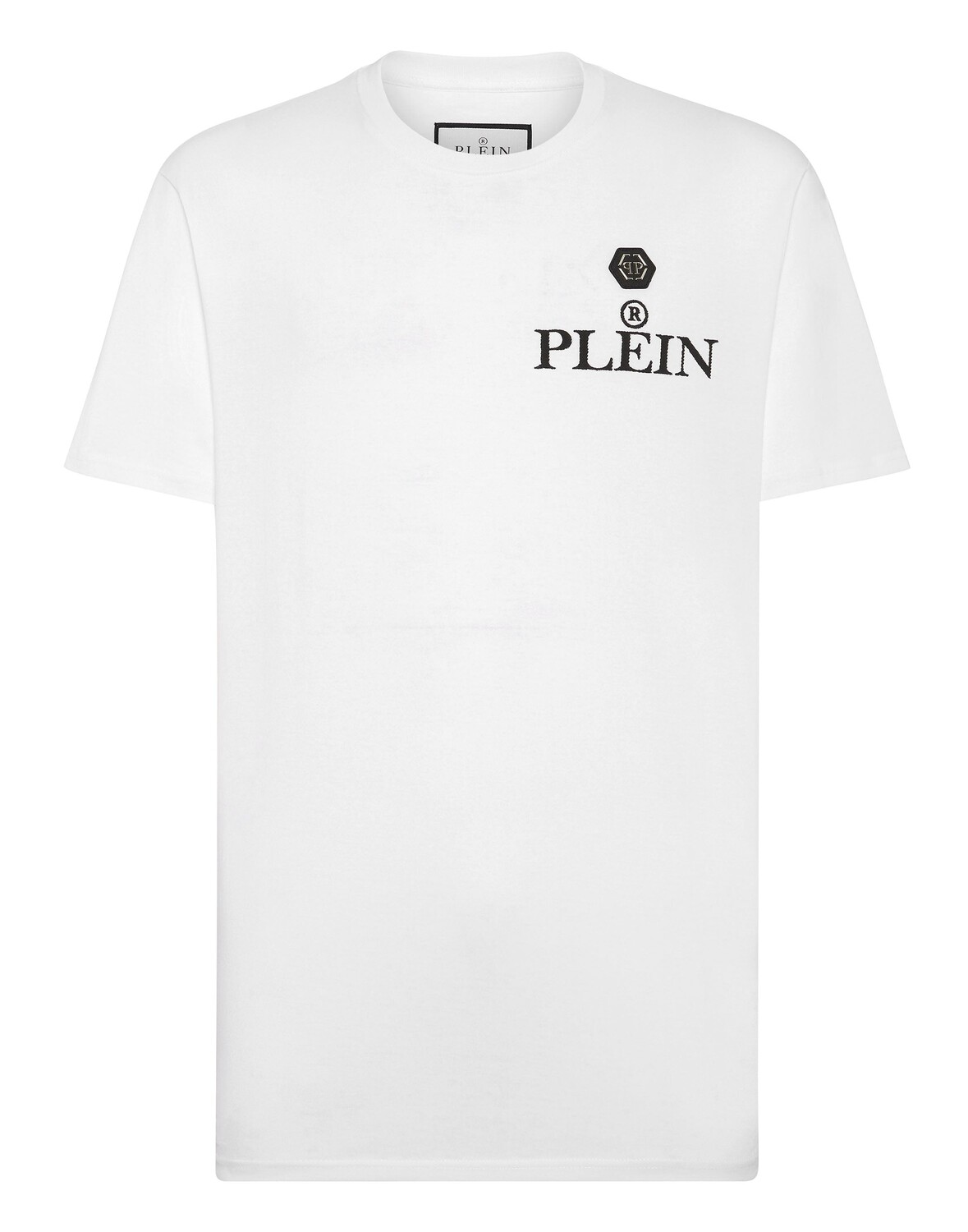 

Футболка с круглым вырезом SS Iconic Plein Philipp Plein, белый