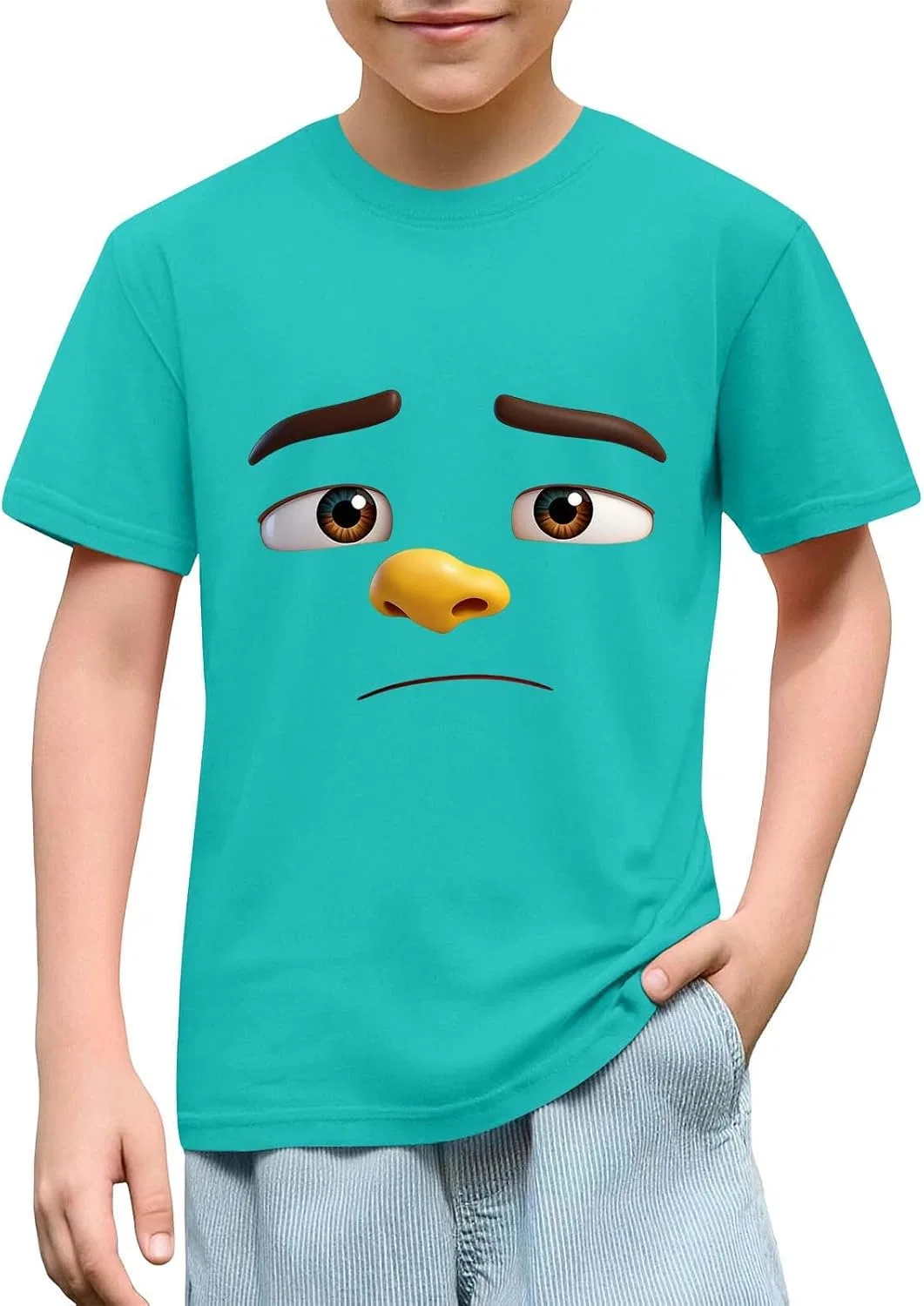 Футболка с принтом, Zzalalana, Mint Green