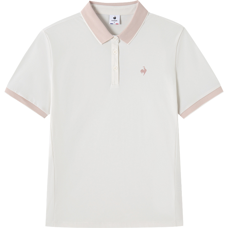 

Рубашка-поло женская Le Coq Sportif, персиково-розовый