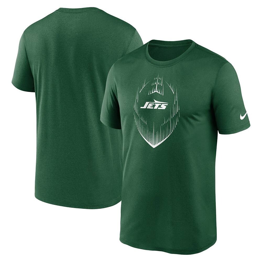 

Мужская зеленая футболка Nike New York Jets Primetime Legend Icon Performance, цвет Jet Green