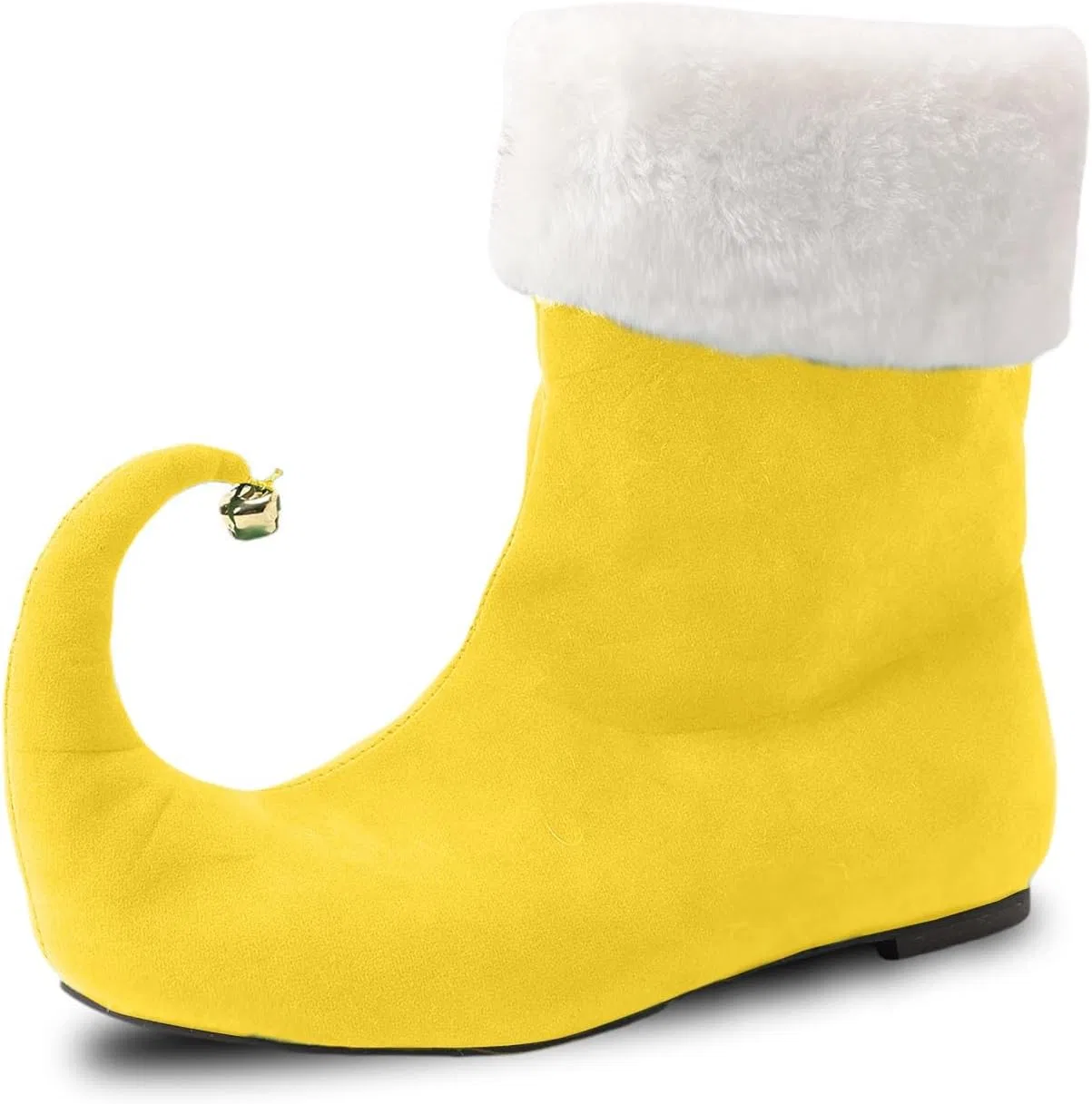 Ботинки Generisch 2026 Stilvolle, mittelhohe Winterstiefel mit Fleece-Futter - perfekt für ein elegantes Design, bequeme warme Schuhe für kaltes Wetter, Gelb — фото 2