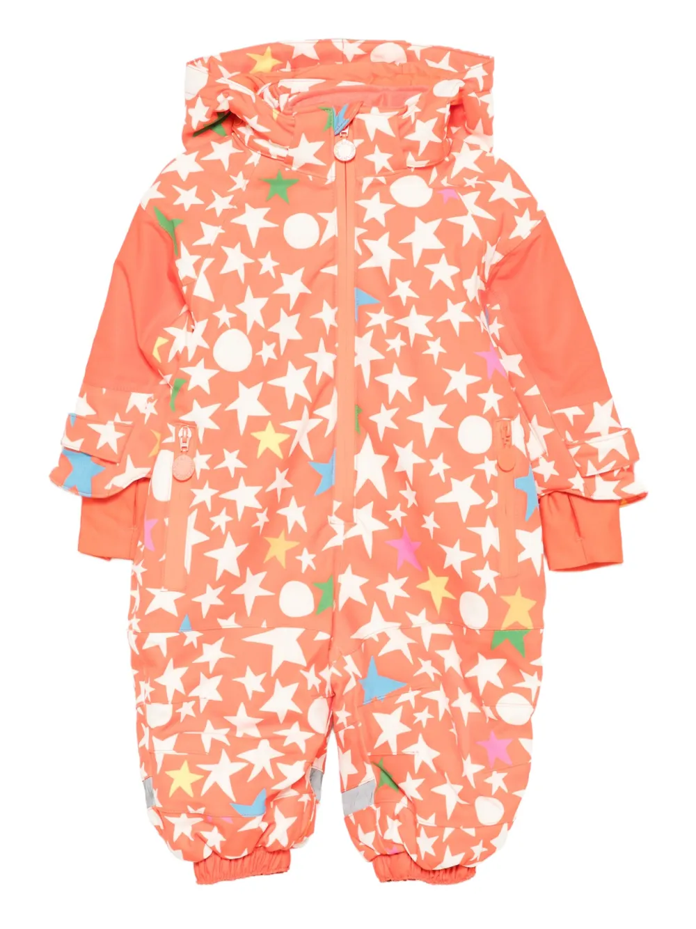 

Комбинезон с узором Stella Mccartney Kids, оранжевый