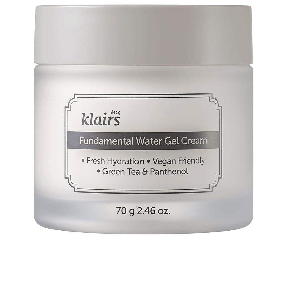 

Увлажняющий крем для ухода за лицом Fundamental water gel cream Klairs, 70г