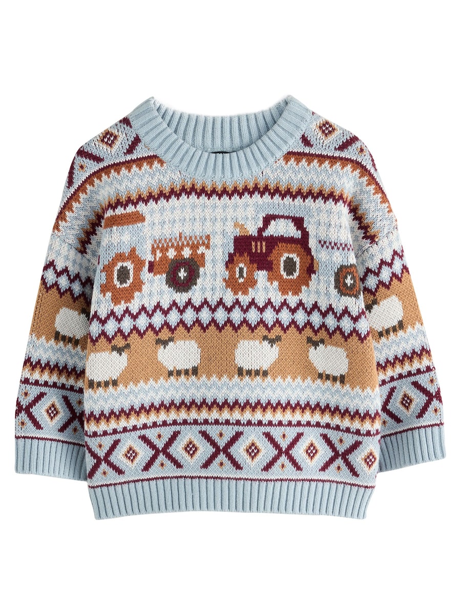 

Свитер Next, светло-голубой