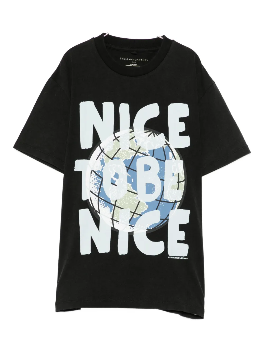 

Футболка с графическим принтом Stella Mccartney Kids, черный
