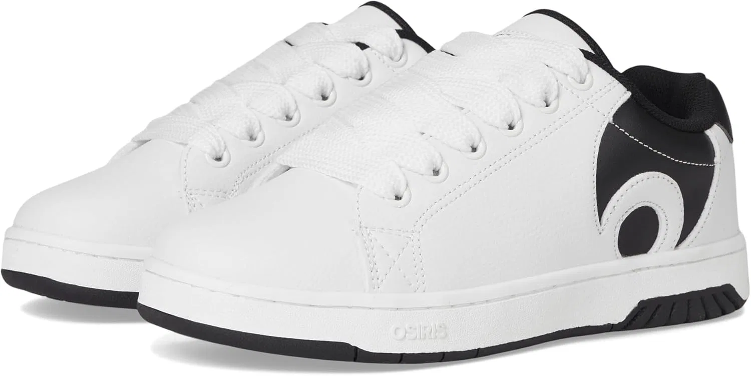 Кроссовки для скейтбординга Osiris, цвет White/White/Black