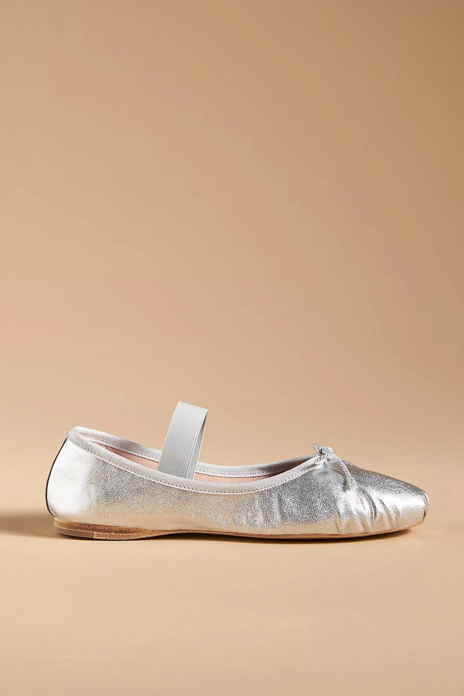 Женские балетки Lea в серебристом цвете Pretty Ballerinas — фото 2