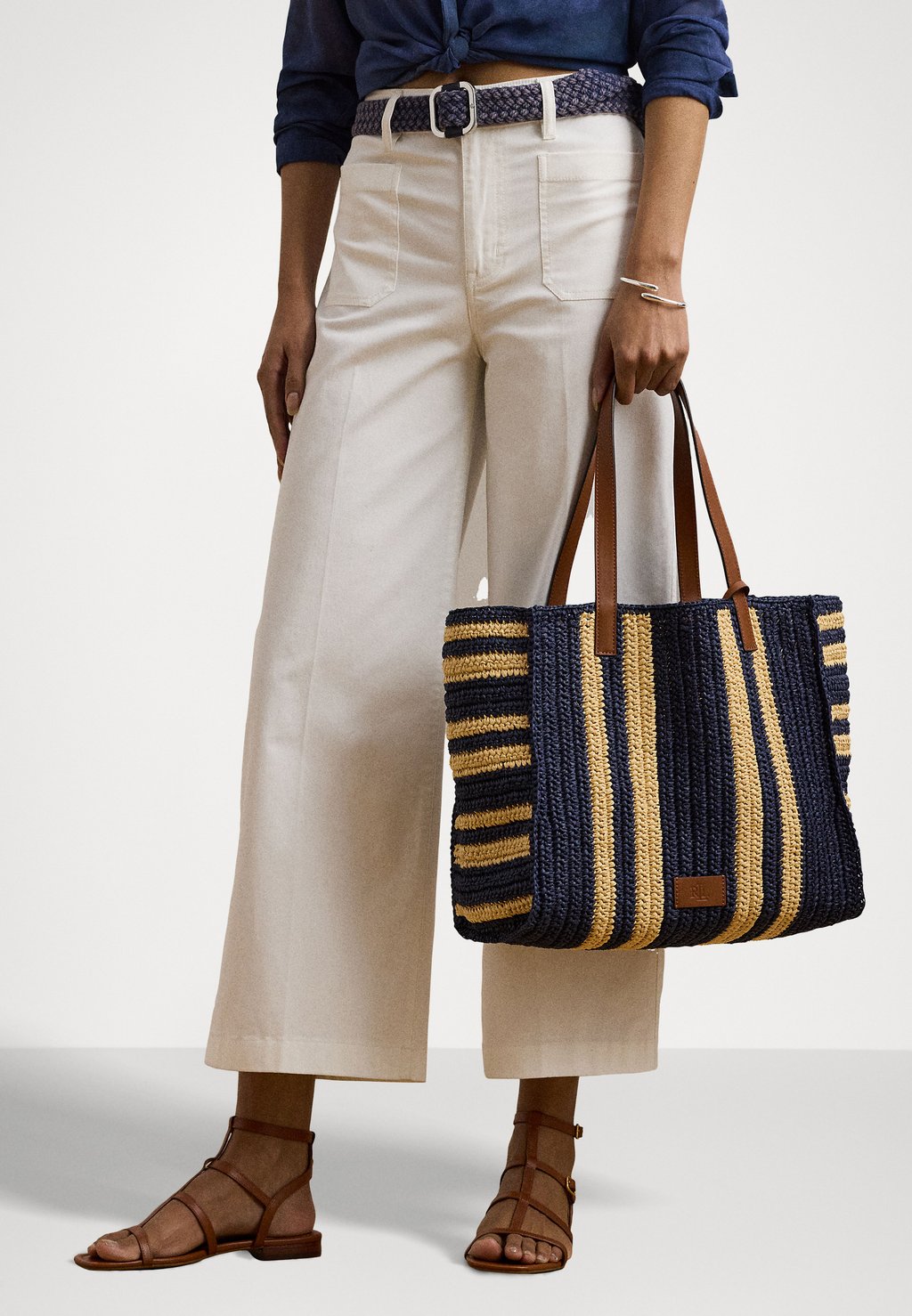 

Сумка-тоут WILOW TOTE LARGE SET Lauren Ralph Lauren, коричневый