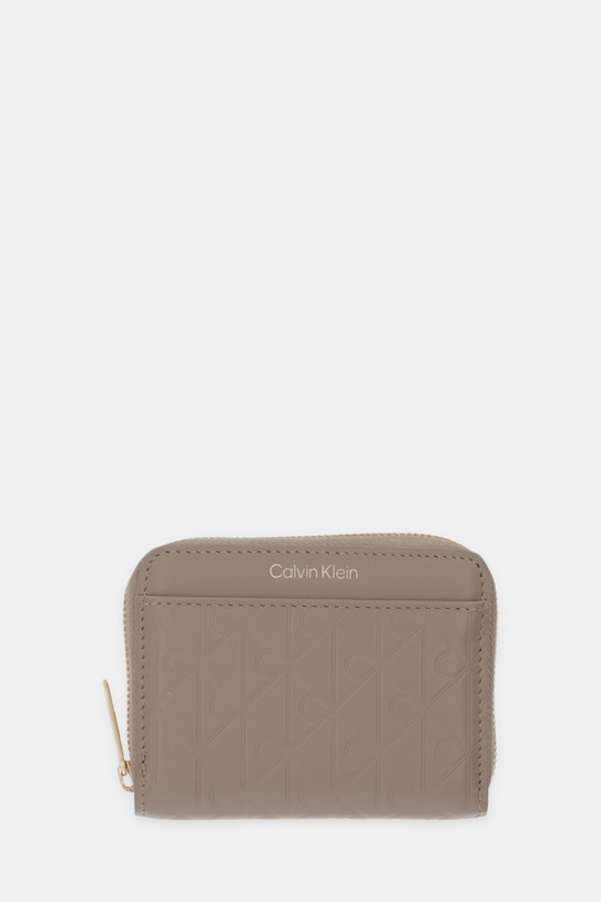 

Кожаный кошелек Calvin Klein, бежевый