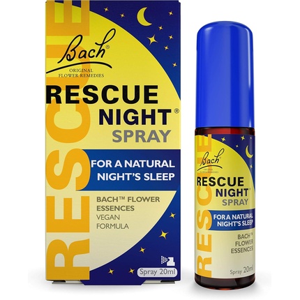 

Спрей Rescue Night 20 мл для естественного ночного сна с натуральными цветочными эссенциями ‎Rescue