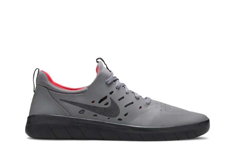 

Кроссовки Nike Nyjah Free SB 'Dark Grey', серый