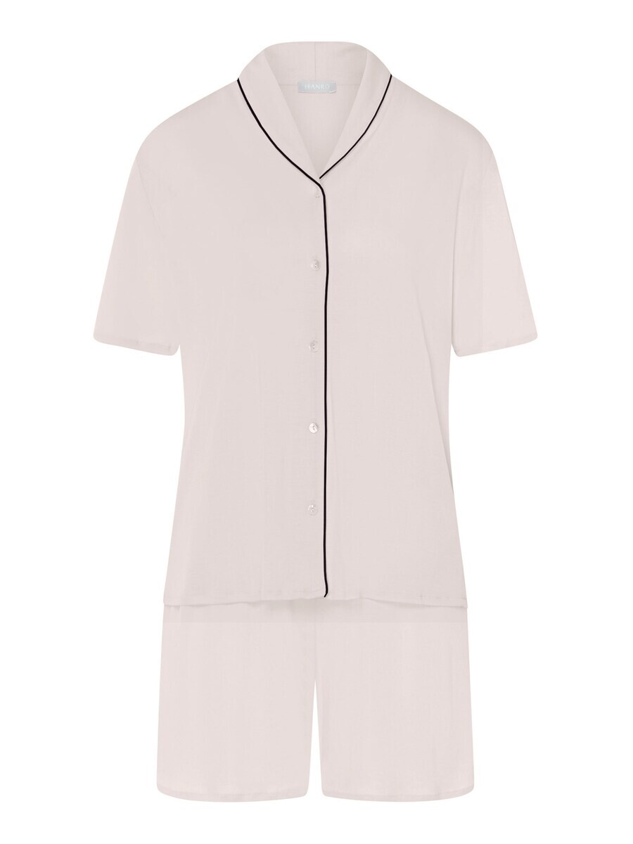 

Пижама Hanro Short Pajama Set Natural Comfort, розовый