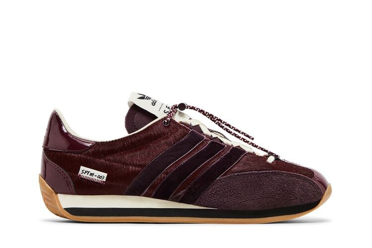 

Кроссовки adidas Song for the Mute x Country OG Pony Hair Pack - Maroon, красный