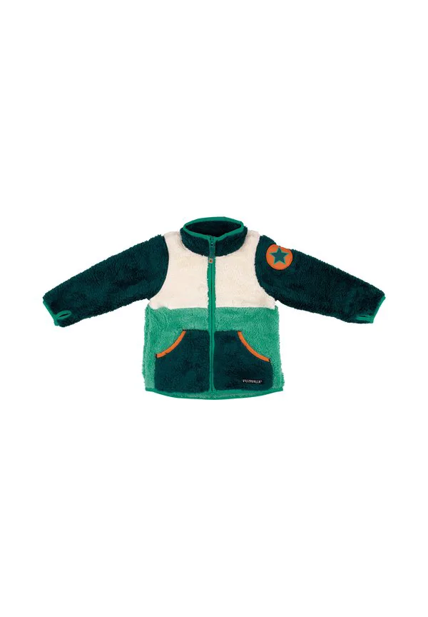 Флисовая куртка colorblock xt Villervalla, Pile Verdant Cypress