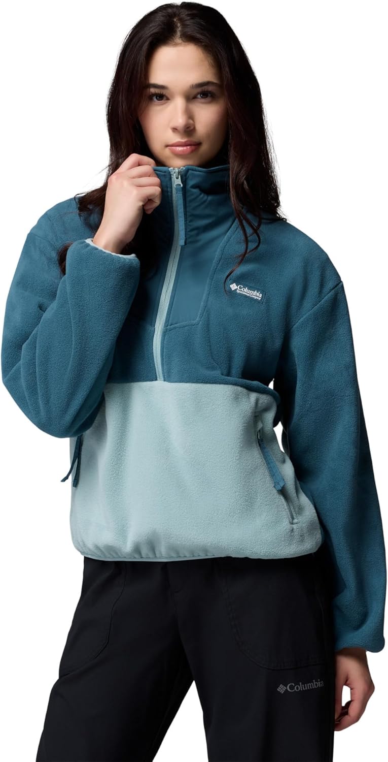 

Columbia женская флисовая толстовка Sequoia Grove с молнией до половины, Everblue/Crushed Blue