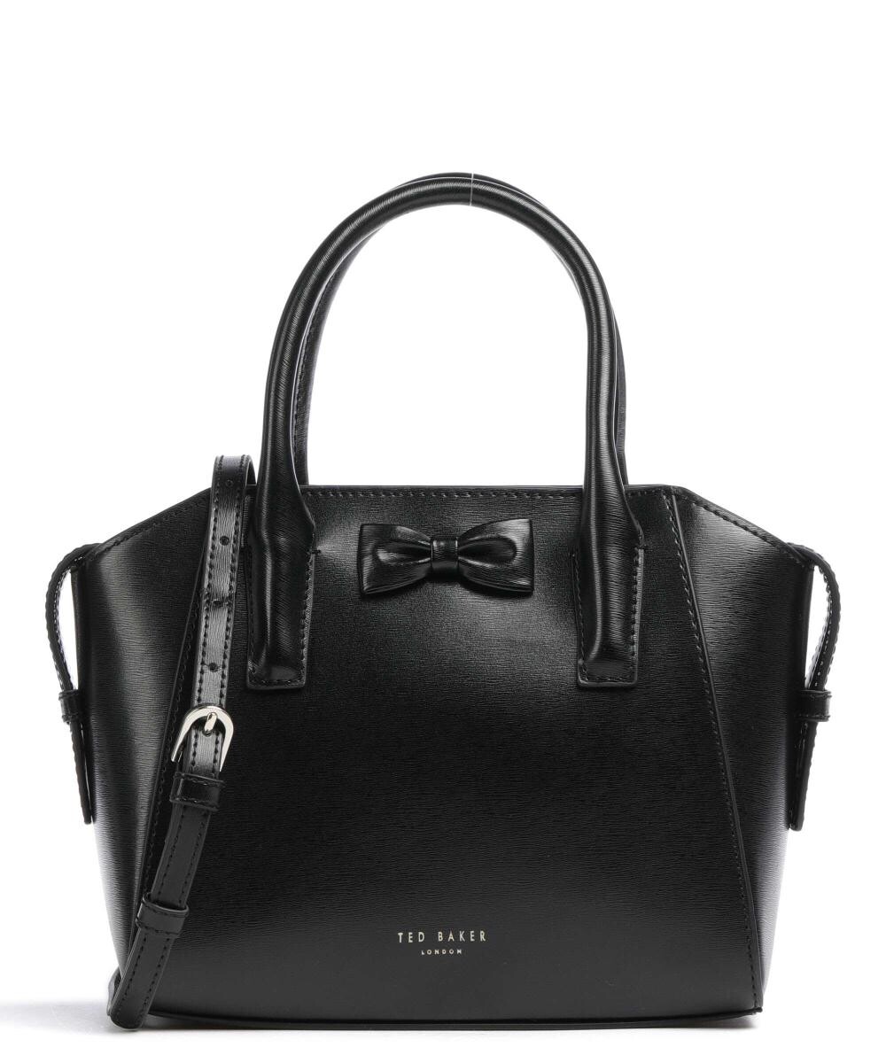 

Сумочка Baelini из мелкозернистой кожи Ted Baker, черный