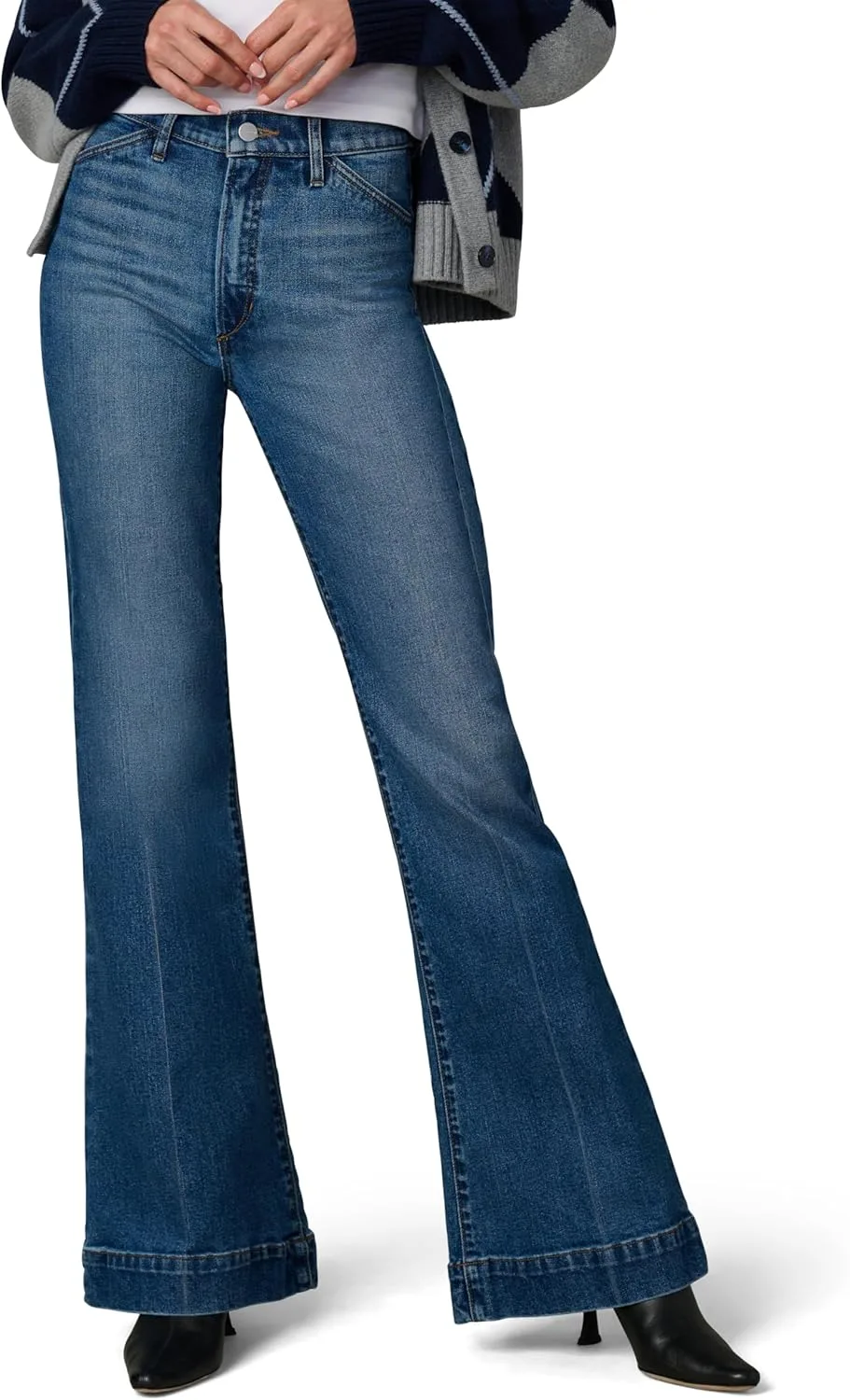 

Джинсы Joe's The Molly с высокой посадкой и расклешенным низом