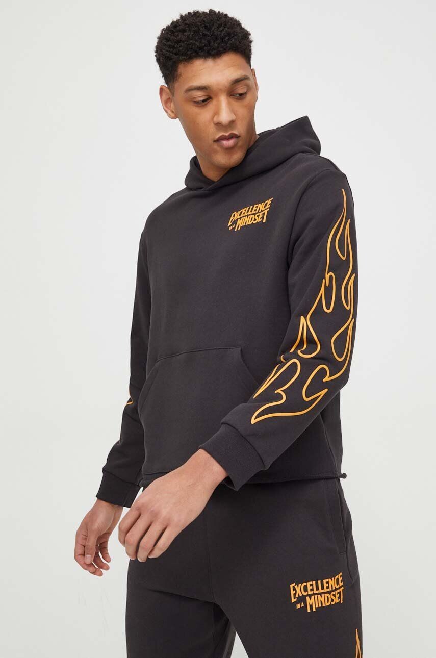

Хлопковая толстовка Puma, черный