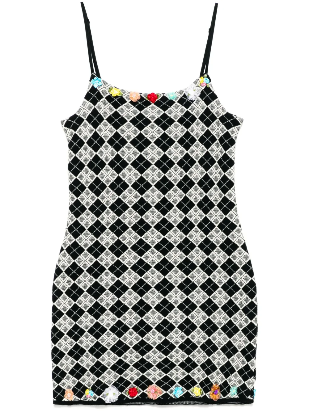 

Трикотажное платье YANYAN KNITS, черный