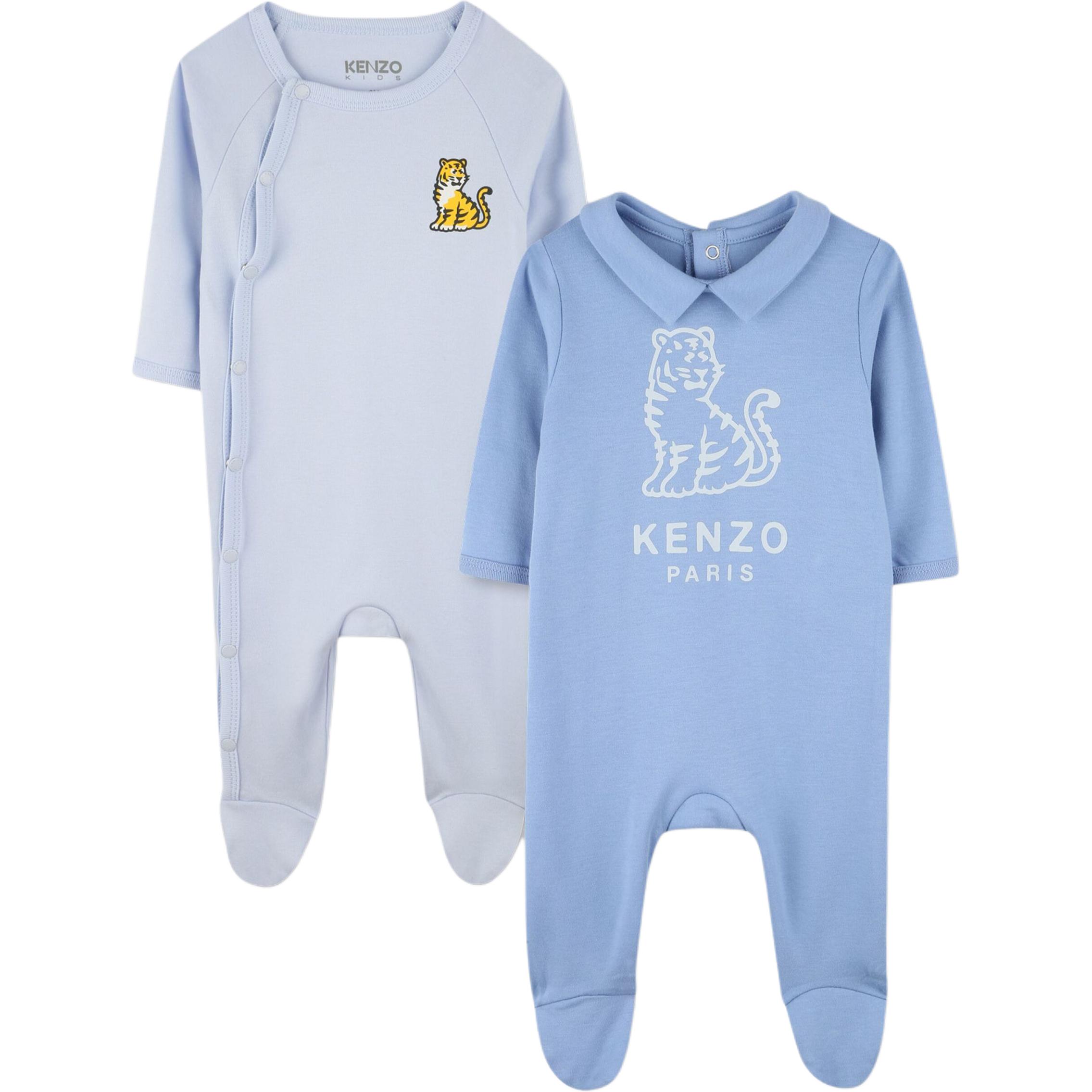 Комбинезон SS25 2 шт для малышей KENZO, синий