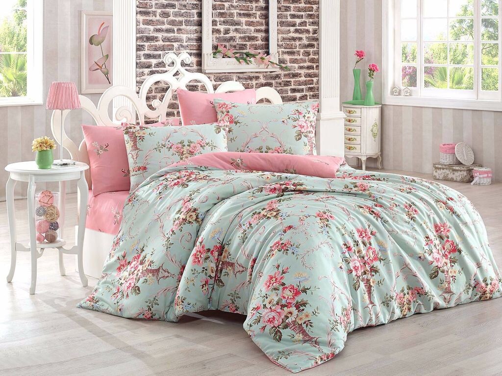 

L'Essentiel Linge de Maison, Begonvilla- EPQ2188, мятный, пуховые одеяла, 65% хлопок / 35% полиэстер, Зеленый, L'Essentiel Linge de Maison, Begonvilla- EPQ2188, мятный, пуховые одеяла, 65% хлопок / 35% полиэстер