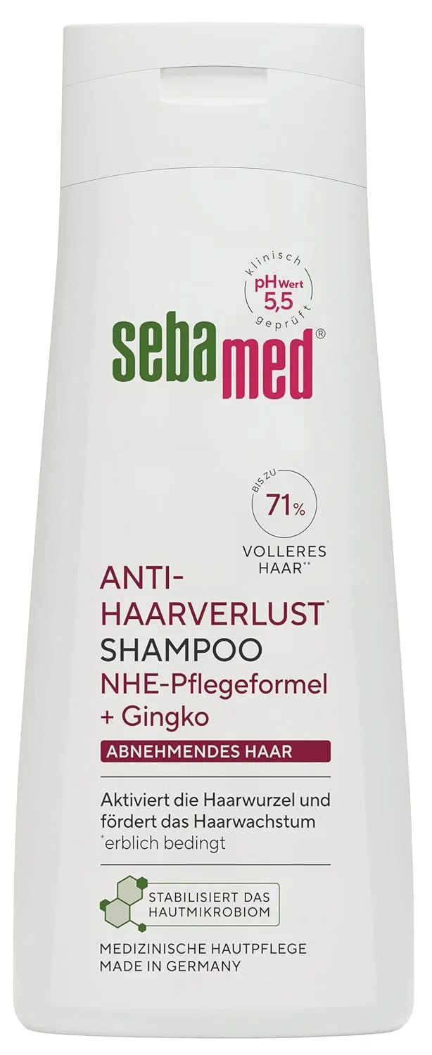 Шампунь Sebamed Anti-Hair Loss для укрепления волос 200 мл Sebamed, White