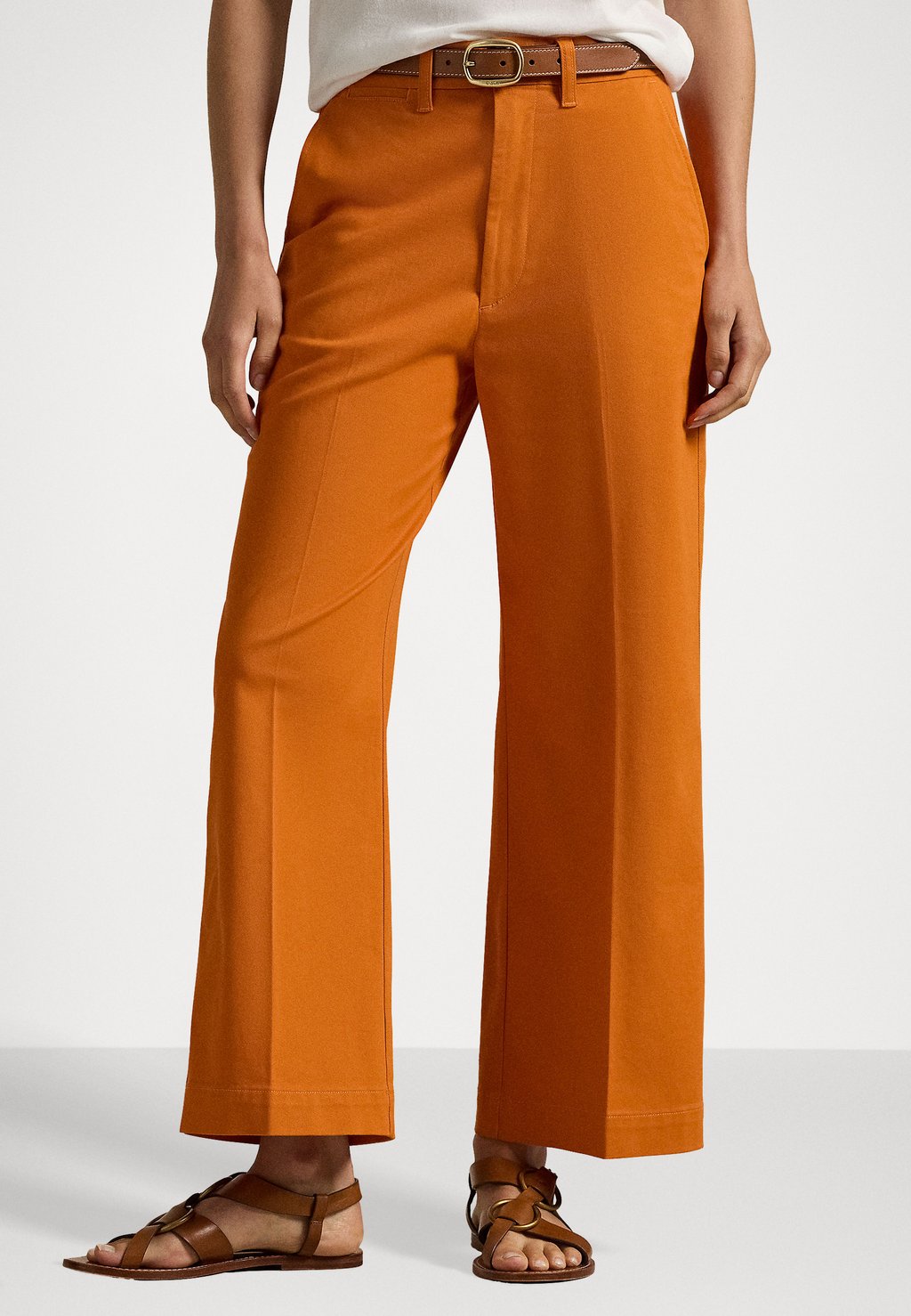 

Брюки CHINO WIDE LEG TROUSER Polo Ralph Lauren, оранжевый