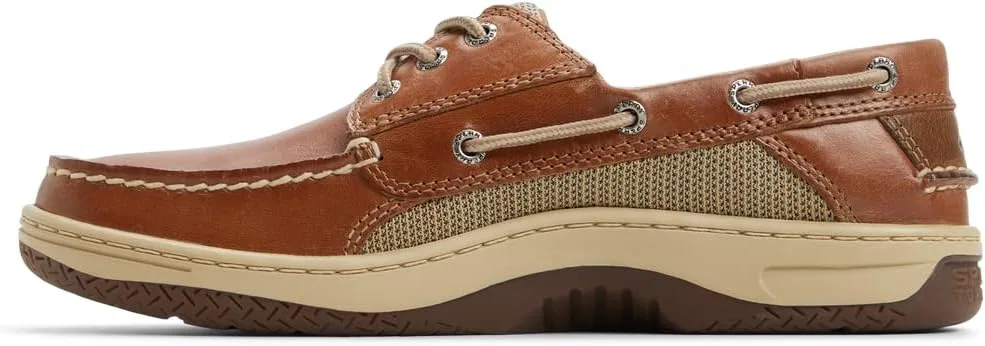 Лоферы кожиные Sperry Billfish 3-Eye Cognac — фото 4