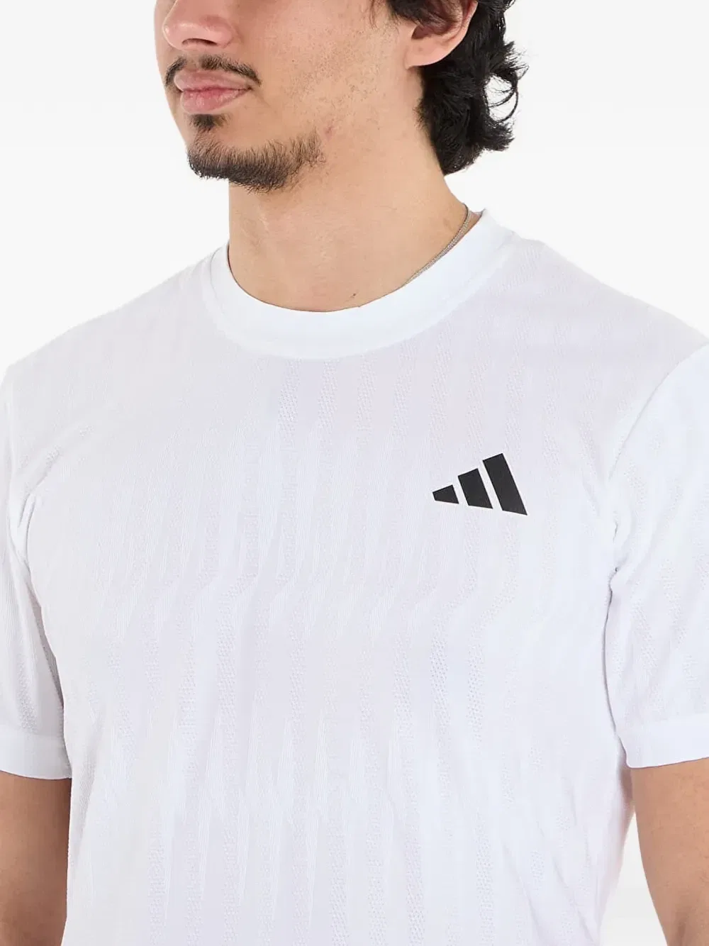 Футболка Climacool + Airchill Freelift Adidas, белый — фото 4