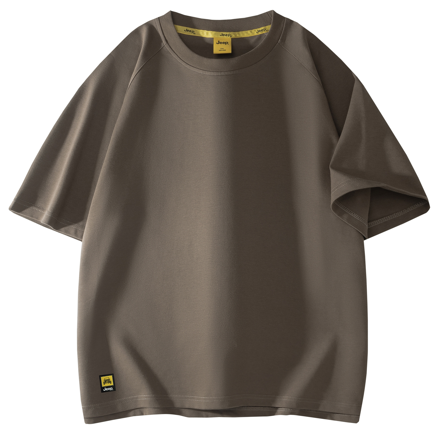 

Футболка Unisex Crew Neck Moderate Straight Fit Jeep, coffee