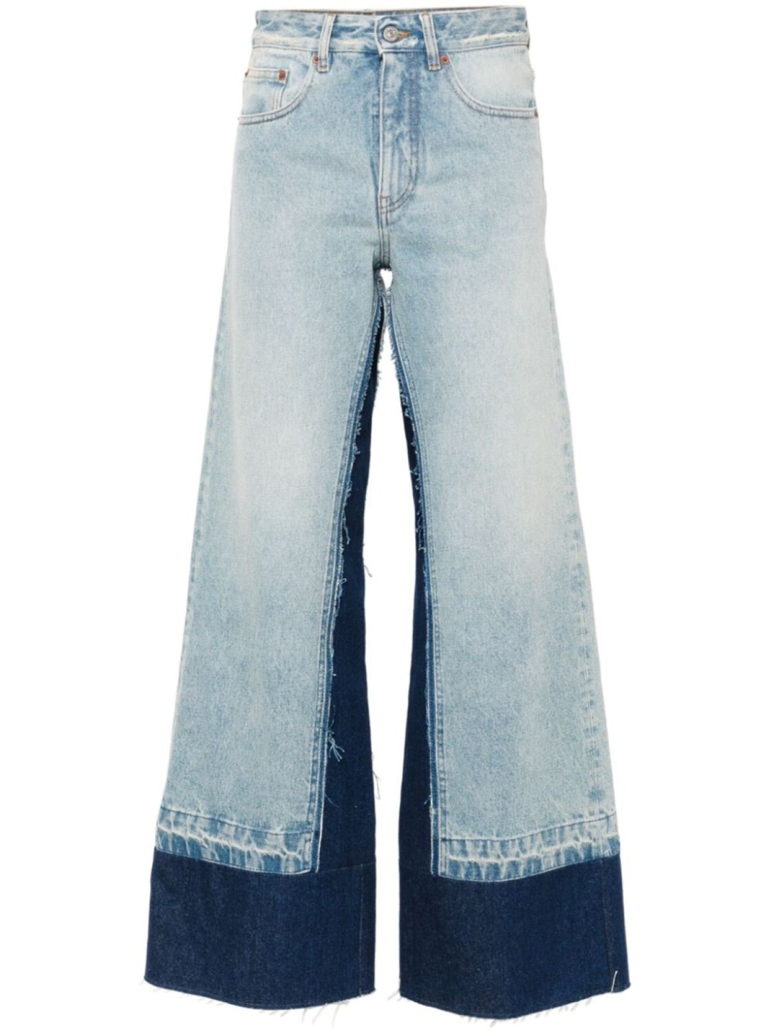 

MM6 Maison Margiela джинсы с одинарным швом, синий