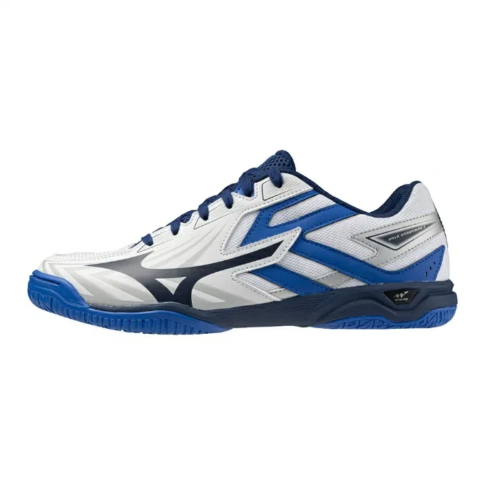 Кроссовки для настольного тенниса «Wave Kaiserburg 8» от Mizuno, Wh/Nv/Bl