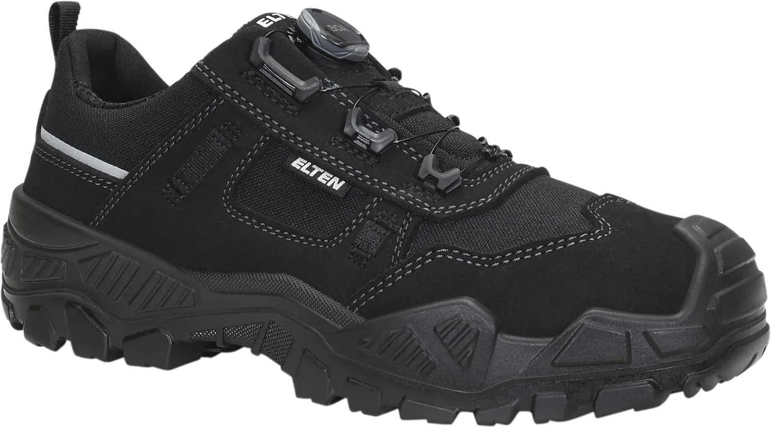 Защитные ботинки ELTEN Unisex Mike Boa Black Low ESD S3, черный