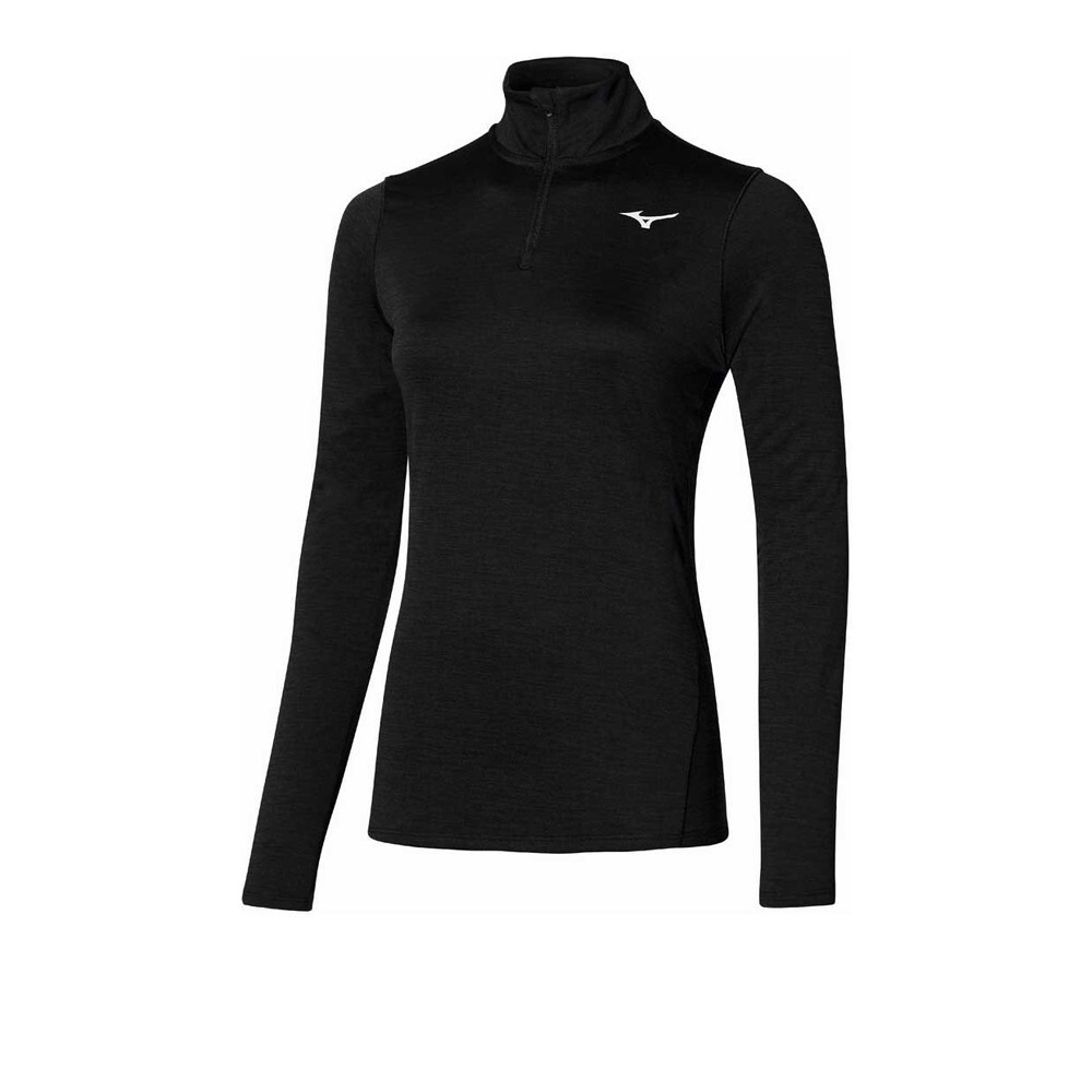 

Спортивный топ Mizuno Impulse Core LS Half-Zip, черный